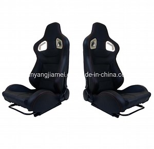 [Hot Item] 2022 Hot Sale Recaro Racing Bucket Seat with Black Leather Cover
