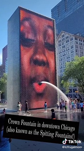 Crown Fountain: Chicago's Iconic Spitting Fountain
