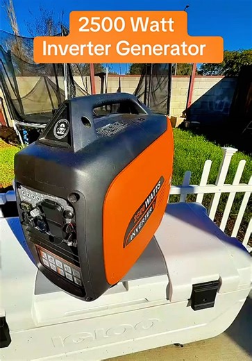 2500 Watt Inverter Generator! Grab one before the Sale Ends! #tiktokshop #2500wattgenerator #invertergenerator #campinggenerator #freeshipping💕💫