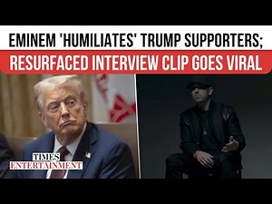 Eminem DESTROYS 'Out Of Touch' Trump In Resurfaced Viral Clip; Rapper Blasts MAGA In 2017 Interview