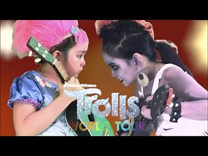 Trolls World Tour Poppy and Barb in real life | Pop vs Rock | Trolls 2 | Trolls 2020 Poppy vs Barb