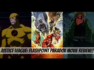 Justice League: The Flashpoint Paradox Movie Review!!!