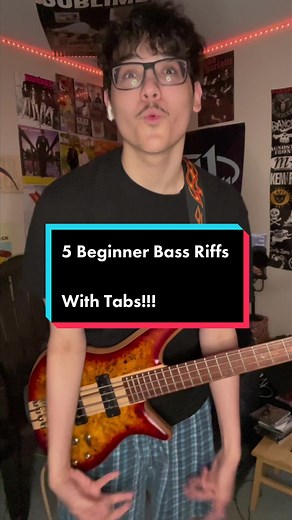 5 Essential Beginner Bass Guitar Tabs with Easy Patterns | Learn Bass Guitar