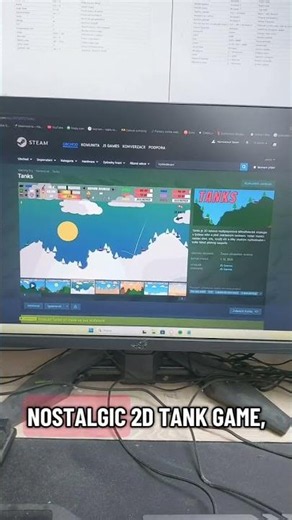 My nostalgic 2D Tank game is now on Steam!!