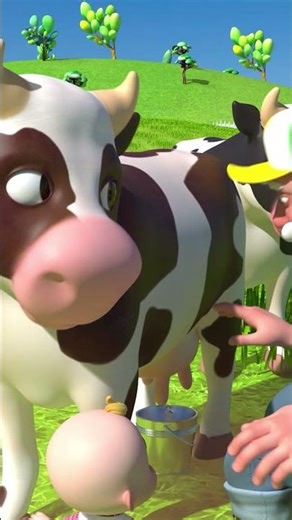 What does the cow say? 🐄🐮 #shorts | Animal Songs For Kids