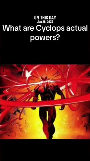 Cyclops Powers Explained #XMen