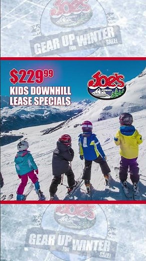 Joe's Sporting Goods Gear Up Winter Ski 2025
