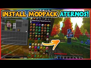 CARA MEMBUAT & MEMASANG MODPACK DI SERVER ATERNOS!