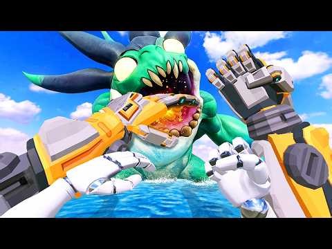 WEIRD New Kaiju Gorp is UNSTOPPABLE Kaiju Battle Simulator VR
