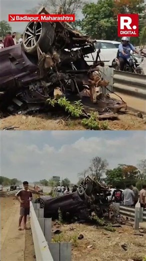 Two Dead After BMW Crashes At 250 kmph In Badlapur, Maharashtra | Driver Booked