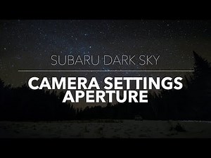 Camera Settings - Aperture | 2018 Outback | Subaru Canada