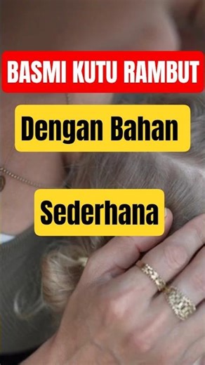 AMPUH,,,,,Hilang kan KUTU Rambut, Dari bahan alami