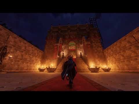 Enshrouded - Simple castle short review (Night Ver.)