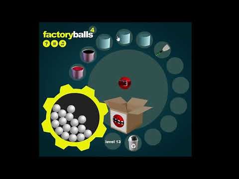 Factory Balls 4: Level 13 Full Walkthrough