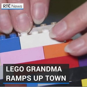 👩‍🦽🧱 Meet Rita Ebel, Germany's 'Lego Grandma' who is aiming to make her town more accessible with Lego wheelchair ramps | https://bit.ly/3bQzYcD | RTÉ News