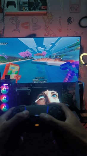 MINECRAFT PS5 gameplay 🔥🎮