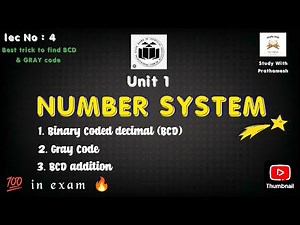 BCD, Gray Code & BCD Addition Explained | MSBTE Digital Electronics | Computer engineering I scheme