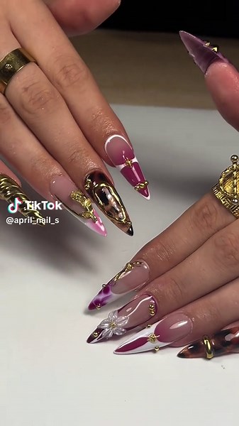 Nail Art Inspiration from Auxonne by April Nail S