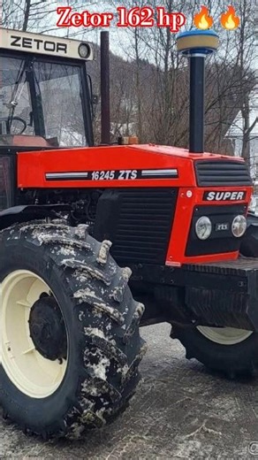 162 Horsepower From a Very Old Zetor Tractor 😲 6 Cyl Monster