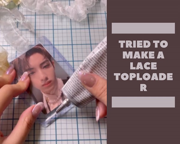 Tried Making a Lace Toploader – DIY Project