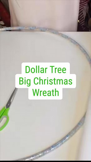 Let’s make a big outdoor Christmas wreath using Dollar tree supplies! 🎄 | Olivia's Romantic Home DIY
