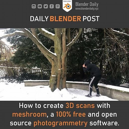 Photogrammetry with Blender and Meshroom (Open Source!)