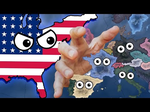 When America creates an EMPIRE in hoi4...