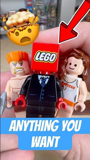 How To Make ANY LEGO Minifigure YOU Want!!!! #lego #legominifigures