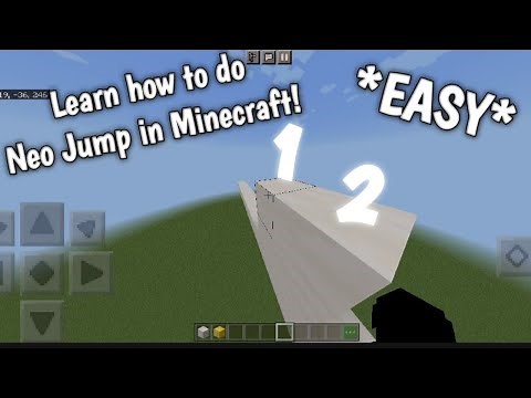 (TUTORIAL) How to Double Neo Jump in Minecraft MCPE *NO CLICKBAIT* ||MR GAMERZ
