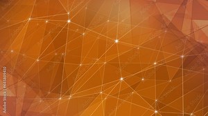 Dynamic technology a triangle grid background with interconnected triangular shapes. Abstract lines and dots embracing connectivity and communication in a modern design