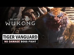Black Myth Wukong - Tiger Vanguard Boss Fight (No Damage Taken)