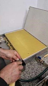 Making your own foundation sheets for beekeeping