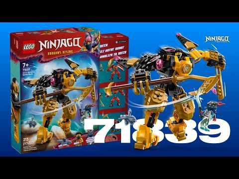 ⚔️ Building LEGO Ninjago 71839 — Arin’s Spinjitzu Battle Mech | Full Build + Ninjago Lore