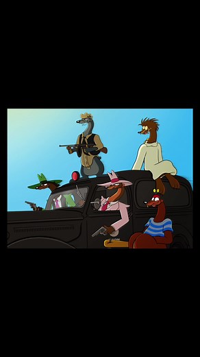 Speedpaint for WFRR’s anniversary!!! #toonpatrolweasels #toonpatrol #whoframedrogerrabbit