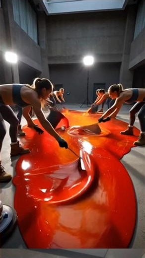 $10,000 Lava Epoxy Floor Transformation