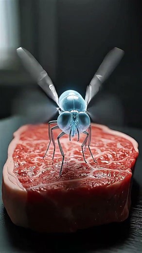 You Won’t Eat Raw Meat After Seeing This Fly