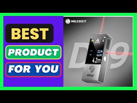 MiLESEEY D9 Laser Distance Meter,Bluetooth Laser Tape