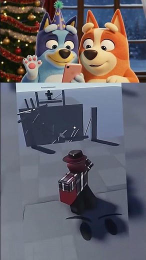 Bluey and Bingo React to how Obby crashing out in Roblox #bluey #bingo #ytp