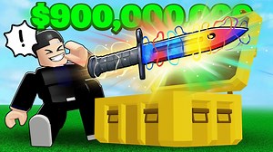 Opening 351,423 of CSGO Cases in Roblox