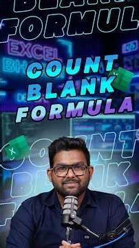 Count blank cells in seconds! | Learn excel in Marathi | ZATPAT EXCEL SERIES
