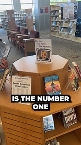 16K views · 27 reactions | James Patterson is one of the most popular authors in our catalog, so Eric at Windmill Library created a display to celebrate the man, the myth, the machine! Want more? Browse over 700 #JamesPatterson titles on our website: https://bit.ly/468pYIa #WeAreTheLibraryDistrict #FreeToBeCaptivated | Las Vegas-Clark County Library District | Facebook