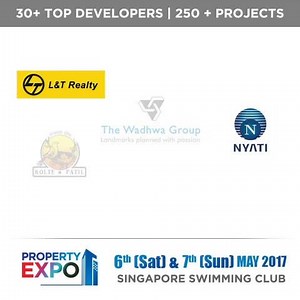 30 developers | 250 projects Its this weekend - 6th & 7th of May @ Singapore Swimming Club. Get the best deals across projects in India, under 1 roof For more Details or To Register for Lunch or High Tea click below: http://indiarealtydeals.com/india-property-expo-singapore | India Realty Deal