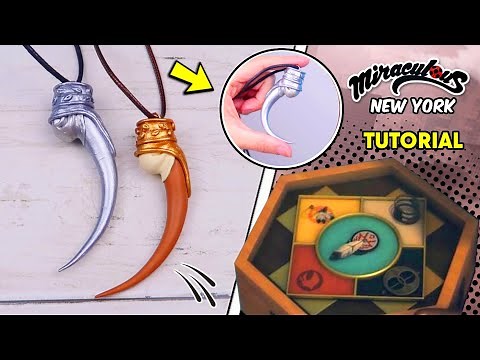 Miraculous Ladybug New York United heroes tutorial | Eagle Miraculous Talon pendant DIY Liiri kwami