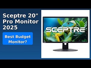 REVIEW (2026): Sceptre 20" Pro Monitor 2025. ESSENTIAL details.