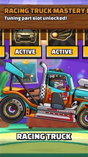 Racing Truck mastery unlocked🔥| Hill climb racing 2