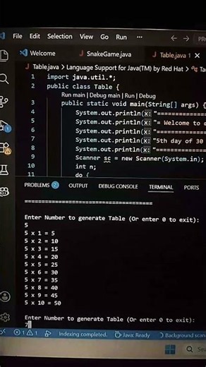 5th day of 30 days projects challenge | java projects ideas for beginners #shorts #asthetic #1k #10m