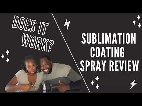 SUBLIMATION COATING SPRAY| SCDOM REVIEW