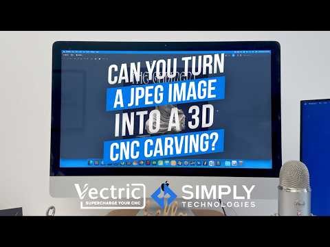 Can You Turn a JPEG into a 3D CNC Carving?