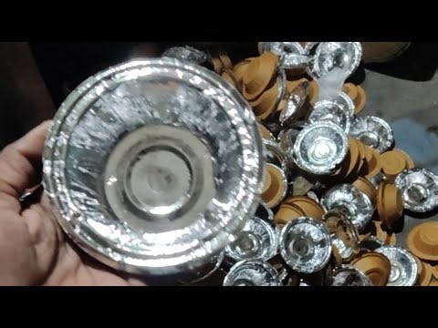 Paper Dona Machine #dona #pattal #plate #machine