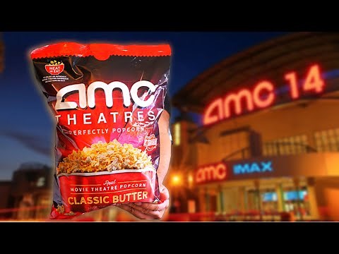 AMC Theaters Perfectly Popcorn "Classic Butter " Taste Test!